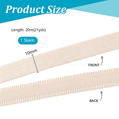 Polyester Elastic Cords EC-WH0026-026A-1
