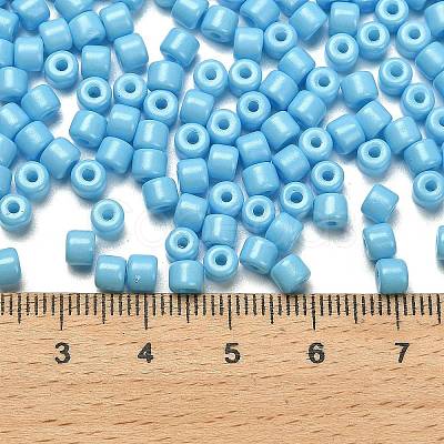 Baking Paint Pearlized Glass Seed Beads SEED-C001-04A-08-1