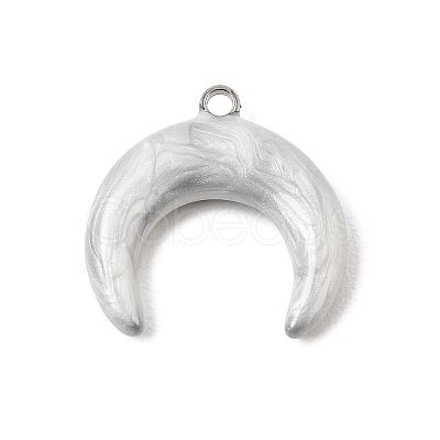 304 Stainless Steel with Enamel Pendants SA-CBAA487-05P-1