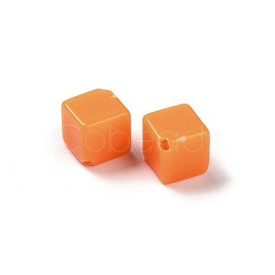 Opaque Acrylic Beads SACR-Z010-01F-1