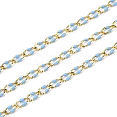 Ion Plating(IP) 304 Stainless Steel Link Chains CHS-M006-03G-03-1