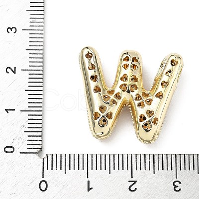 Brass Micro Pave Cubic Zirconia Pendants KK-Z108-02G-W-1