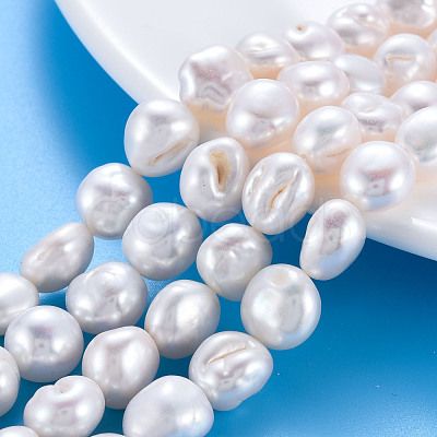 Natural Keshi Pearl Beads Strands PEAR-S020-X01-1