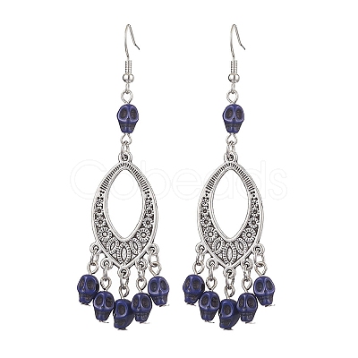 2 Pairs Brass Dangle Earrings EJEW-JE05890-04-S-1