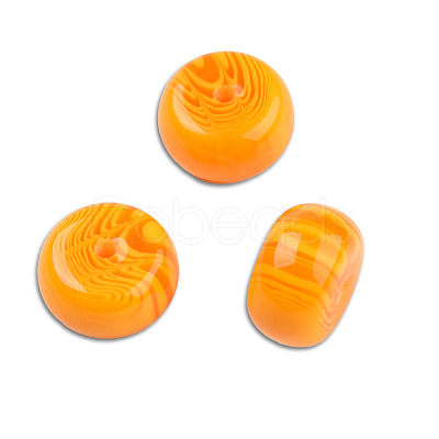 Resin Imitation Amber Beads RESI-N034-05-K04-1