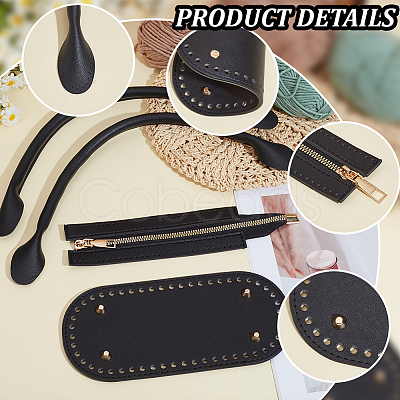 PU Leather Handbag Kits DIY-WH20076-15A-1