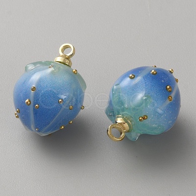 Plastic Pendants FIND-WH0433-14E-1