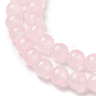 Natural & Dyed Malaysia Jade Bead Strands G-A146-8mm-A16-1
