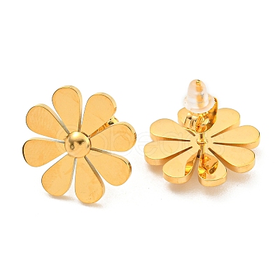 304 Stainless Steel Stud Earrings for Women EJEW-Z053-02G-1