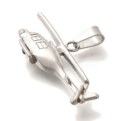Anti-Tarnish 304 Stainless Steel Pendants STAS-U035-35P-01-1