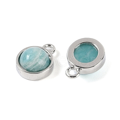 Natural Amazonite Pendants G-K372-03P-01-1