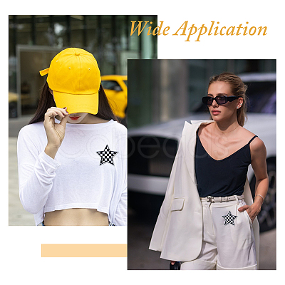 20Pcs Nylon Clothing Patches PATC-FH0001-18-1