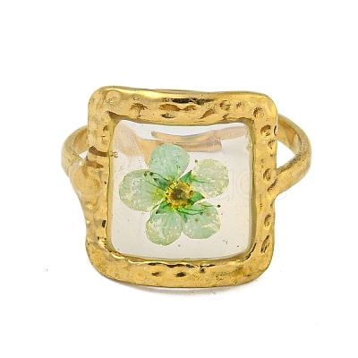Brass Adjustable Rings for Women RJEW-G265-10G-B01-1