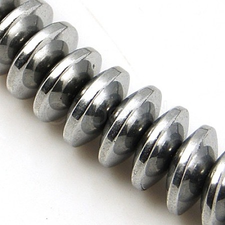 Non-magnetic Synthetic Hematite Beads Strands G-E165-2C-1