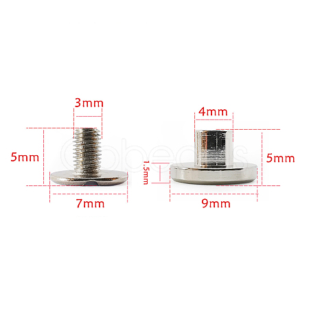 Brass Rivets OFST-PW0003-20A-P-1