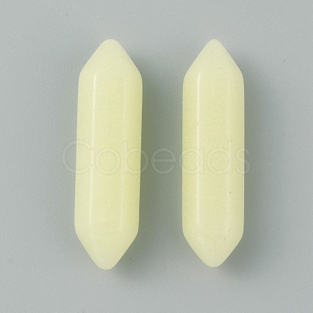 Synthetic Luminous Stone Double Terminated Points FIND-WH0416-97J-1