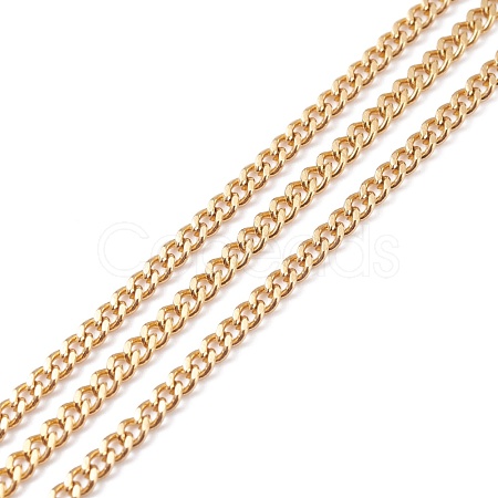 304 Stainless Steel Curb Chain CHS-G011-11G-01-1