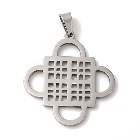 Non-Tarnish 304 Stainless Steel Pendants STAS-U010-22P-1