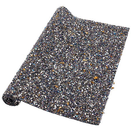 Hotfix Rhinestone Sheet RESI-WH0035-24B-1