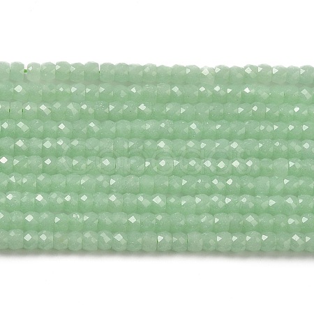 Synthetic Luminous Stone Beads Strands G-C086-01A-07-1