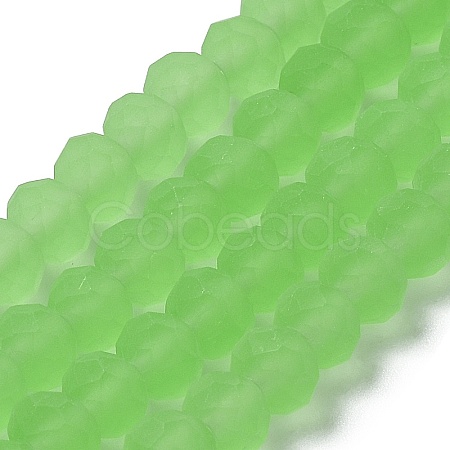 Transparent Glass Beads Strands X1-EGLA-A034-T6mm-MD09-1