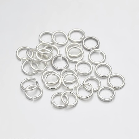 Brass Open Jump Rings KK-E647-17S-4mm-1