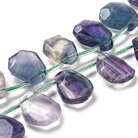 Natural Fluorite Beads Strands G-Z040-A01-01-1