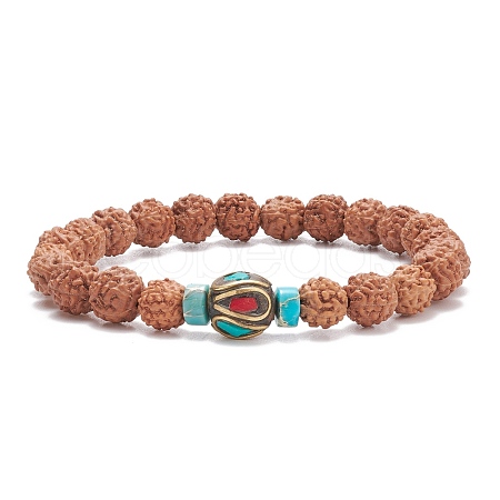 Mala Beads Bracelet BJEW-JB08256-1
