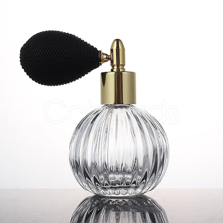 Round Glass Sample Perfume Spray Bottles with Gas Bags PW-WG74493-04-1