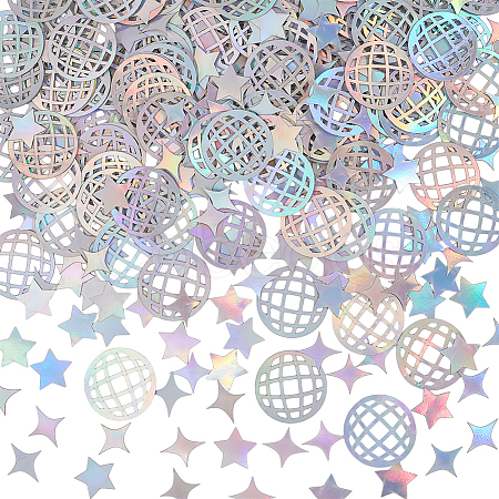 4 Sets Paper Table Scatter Confetti DIY-SC0028-57-1