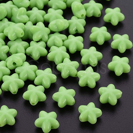 Opaque Acrylic Beads MACR-S373-26-A05-1