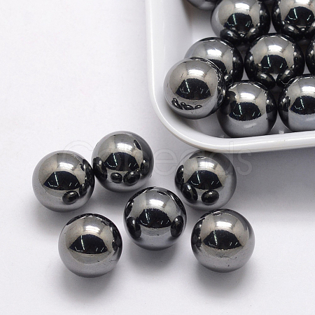 ABS Plastic Imitation Pearl Beads OACR-L008-4mm-F03-1