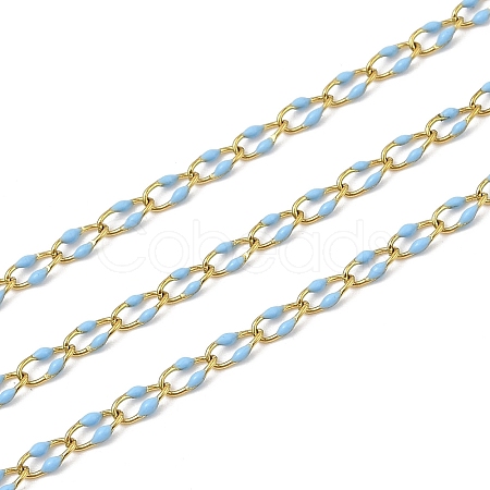 Ion Plating(IP) 304 Stainless Steel Link Chains CHS-M006-03G-03-1