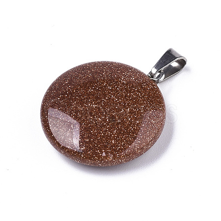 Synthetic Goldstone Pendants X-G-R470-004-1