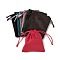 Velvet Jewelry Drawstring Storage Pouches, Rectangle, Mixed Color, 12x10.5x0.4cm