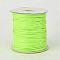 Eco-Friendly Korean Waxed Polyester Cord, Green Yellow, 2mm, about 90yards/roll(80m/roll)