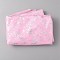 Snowflake Pattern Polyester Mesh Fabric, for Dress Costumes Decoration, Pink, 150x0.02cm