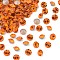 Preciosa&reg MAXIMA Crystal Round Stones, Czech Crystal, Dura Foiling, Round(431 11 615 Chaton), 90310 Sun, SS39(8.15~8.4mm)