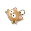 Rack Plating Brass Enamel Pendants KK-S366-03P-2