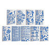 9 Style Steel Cutting Dies Stencils DIY-BC0002-76A-1