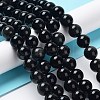 Natural Obsidian Beads Strands G-G099-10mm-24-7