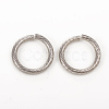 Non-Tarnish 304 Stainless Steel Open Jump Rings X-STAS-G224-23P-01-2