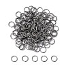 Iron Split Rings JRD8MM-01B-NF-1