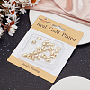 50Pcs Brass Beads KK-BBC0013-14-6