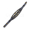 Imitation Leather Bracelet Making MAK-R024-03-5
