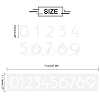 Waterproof Self Adhesive Craft Stickers DIY-GF0002-59C-01-2