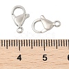 Brass Lobster Claw Clasps KK-U056-01P-3
