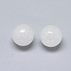 Natural White Jade Beads X-G-T122-25A-10-2
