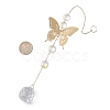 201 Stainless Steel Connector Charms and Glass Suncatchers HJEW-JM04732-01-3