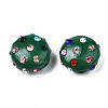 Polymer Clay Rhinestone Beads RB-S056-27E-2